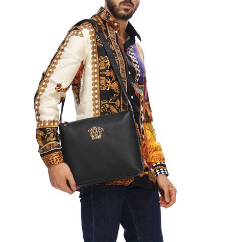 versace man bag replica